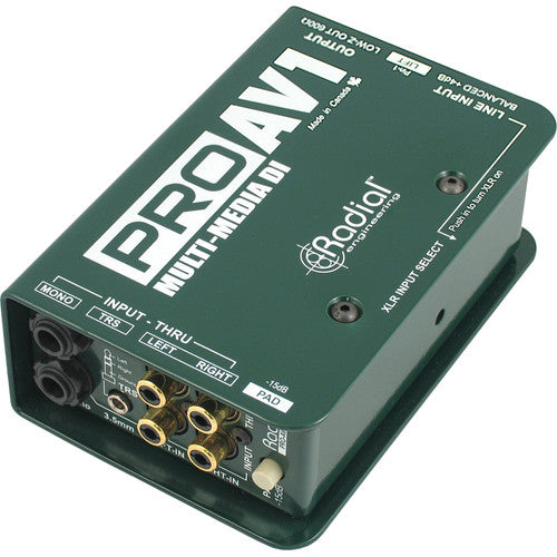Radial Engineering PRO AV1 Passive Direct Box