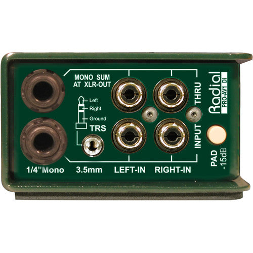 Radial Engineering PRO AV1 Passive Direct Box