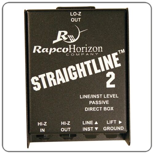 RapcoHorizon SL-2 Straightline 2 Passive Direct Box