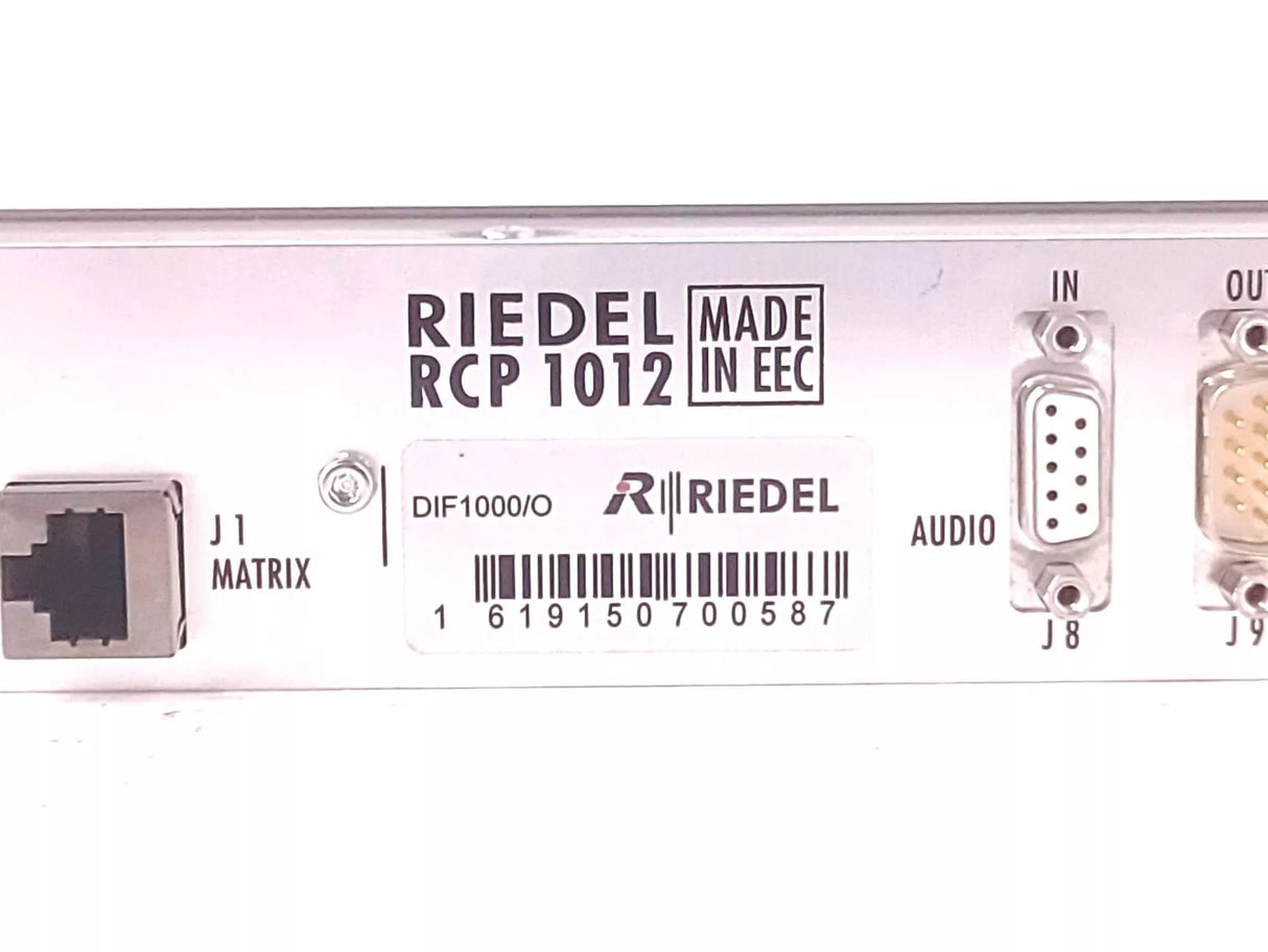 Riedel Artist DIF 1000/0 Modular Panel Interface