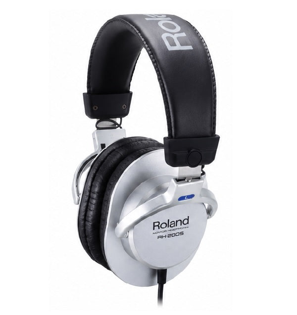 Roland RH-200S-WH Stereo Monitor Headphones – Silver
