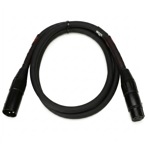 Roland RMC-B Black Series Heavy-Duty XLR to XLR Balanced Microphone Cable (3'-50')