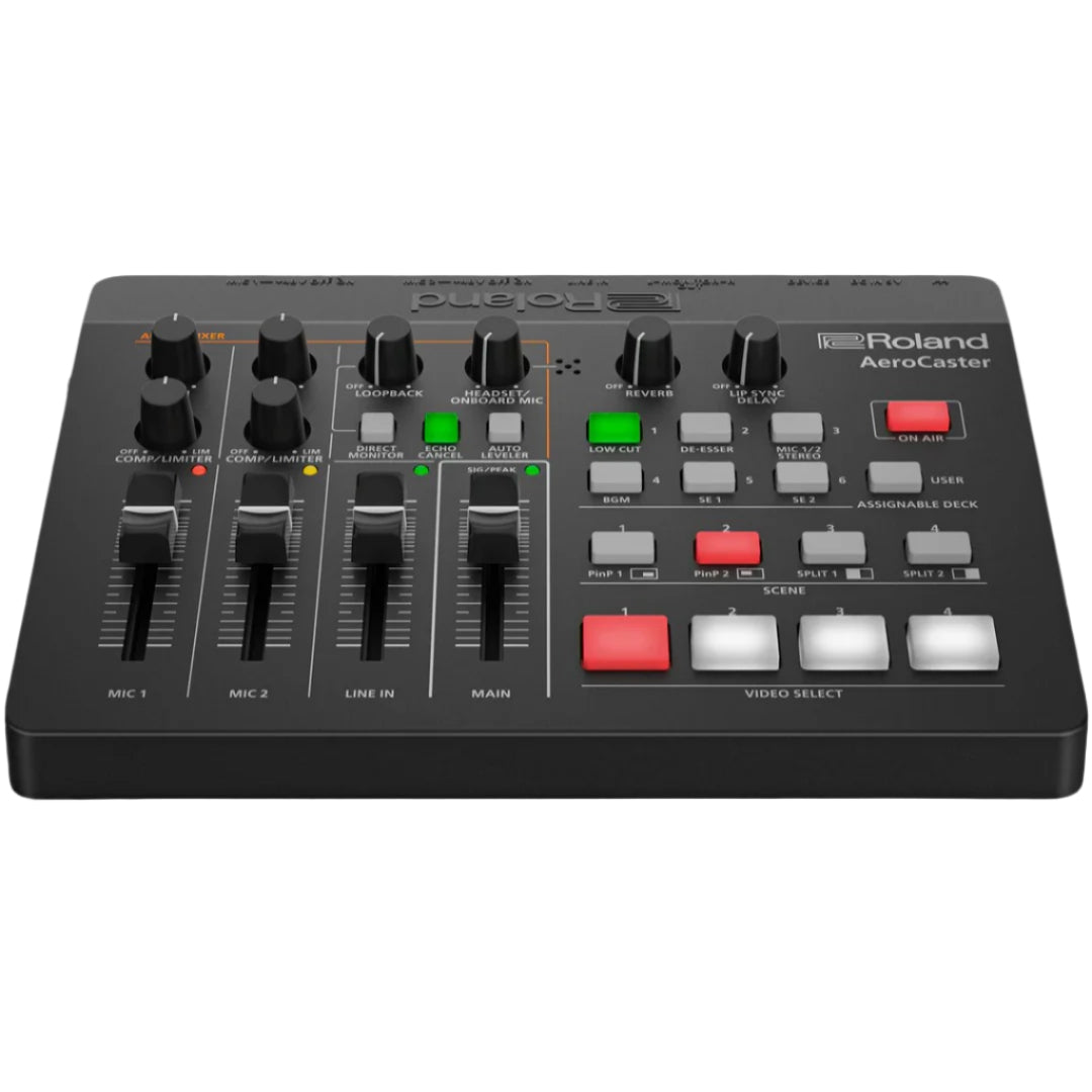 Roland VRC-01 AEROCASTER - AV SMARTPHONE STREAMING MIXER