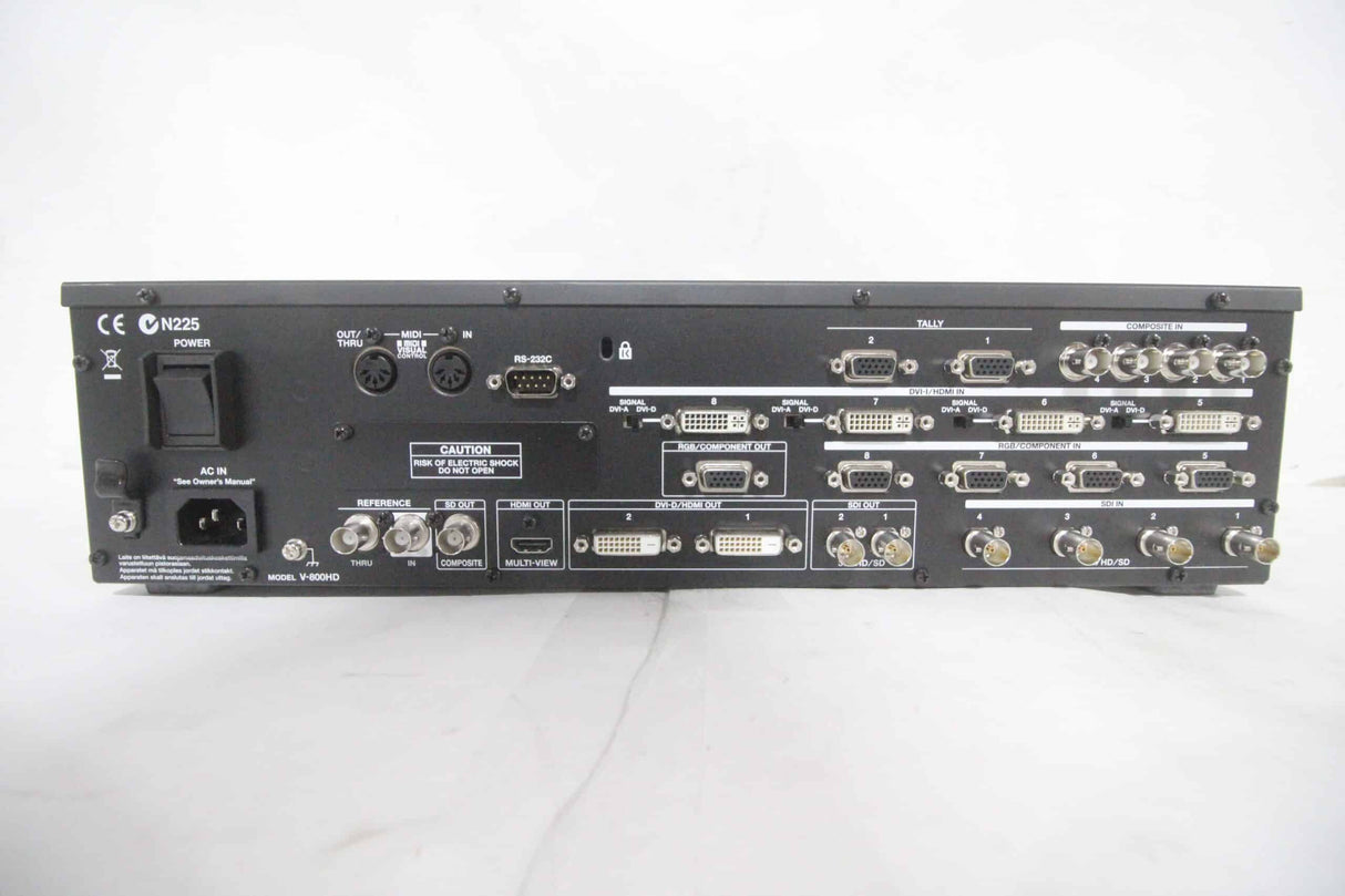 Roland V-800HD Multi-Format Video Switcher (B-Stock/Factory Recertified)