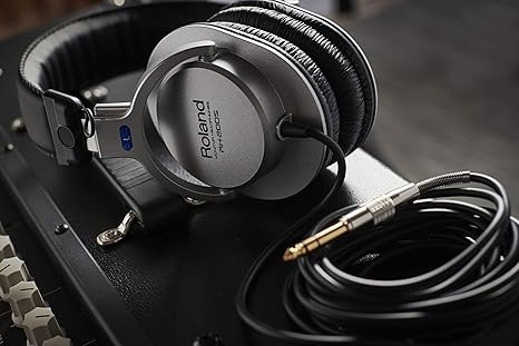 Roland RH-200S-WH Stereo Monitor Headphones – Silver