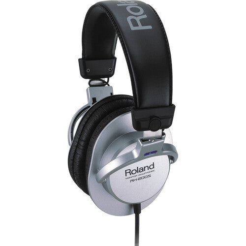 Roland RH-200S MONITOR GRADE CLOSED STEREO HEADPHONE (SILVER)