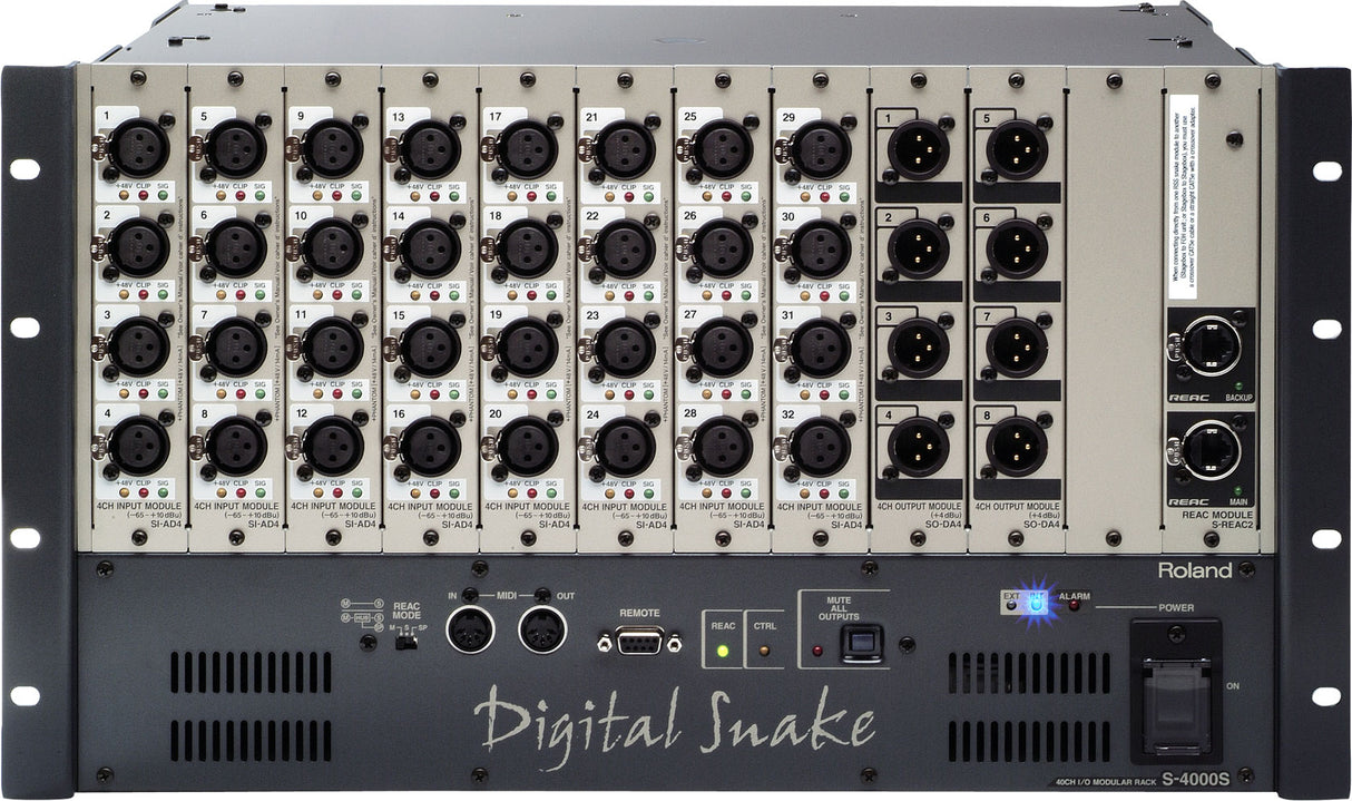 Roland S-4000S 32x8 Digital Stage Snake