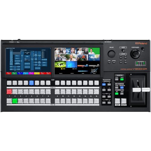 Roland V-1200HDR Control Surface for the V-1200HD Multi-Format Video Switcher