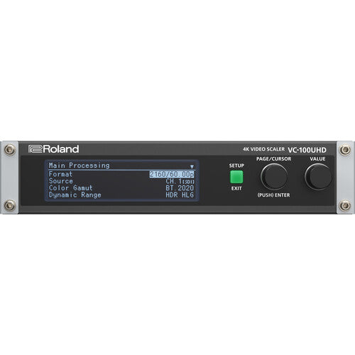 Roland VC-100UHD 4K Video Scaler / Scale, Convert, and Stream