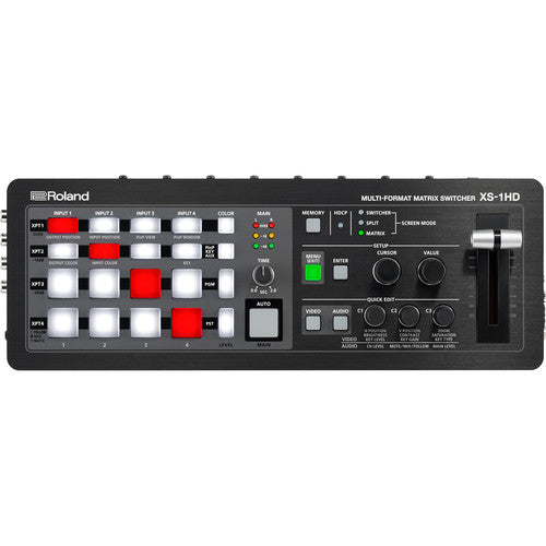 Roland XS-1HD Multi-Format Matrix Switcher - 4 x 4 HDMI, 3 modes (Switcher/Matrix/Split)