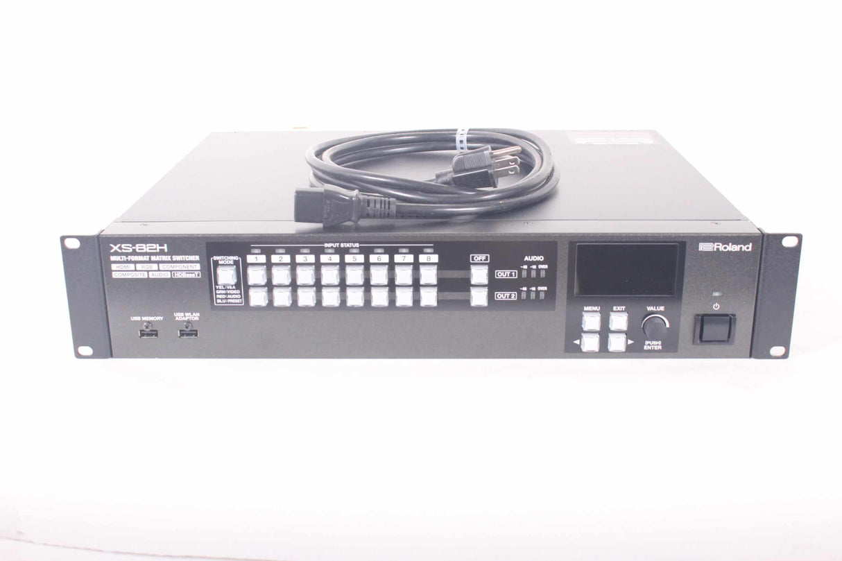 Roland XS-82H Multi-Format AV Matrix Switcher - 8-in x 2-out