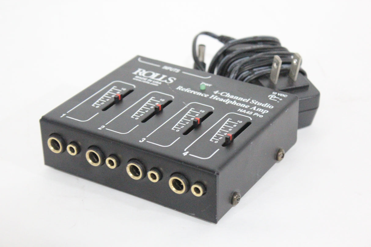 Rolls HA43 Pro Four-Channel Stereo Headphone Amplifier