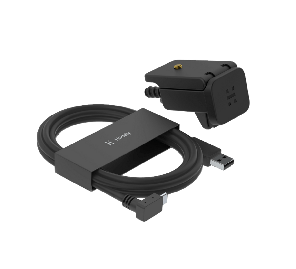 Shure WALL1+HCAM-V Stem Wall Speakerphone with Huddly IQ Full HD PTZ Conferencing Camera