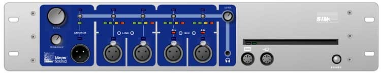 Meyers Sound SIM3 3081 8-Input Mic-Level Switcher