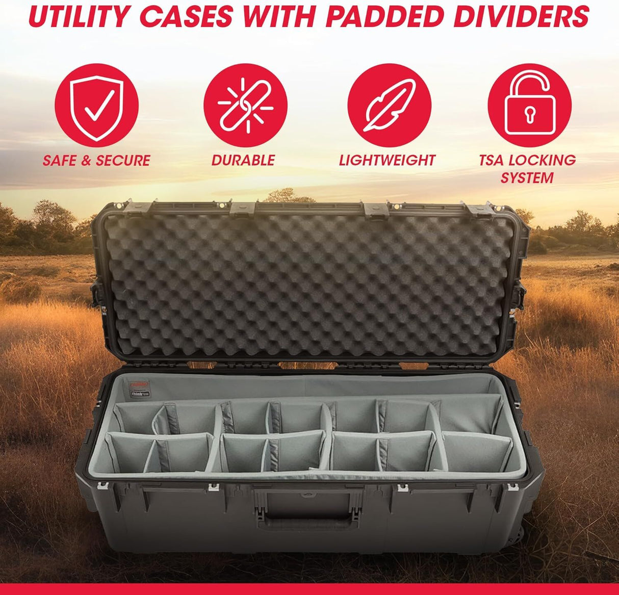 SKB i Series Waterproof Hard Carry Case