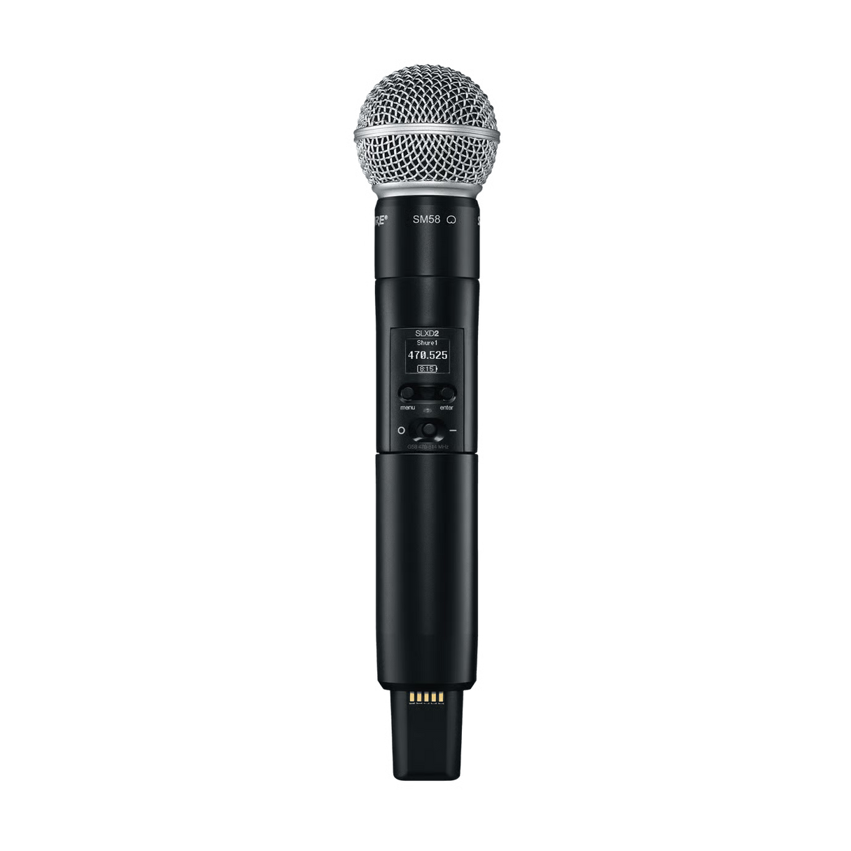 Shure SLXD2/SM58 Interchangeable Microphone Capsule Handheld Transmitter