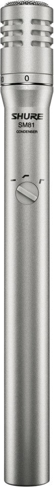 Shure SM81-LC Unidirectional Condenser Instrument Microphone SM81-LC