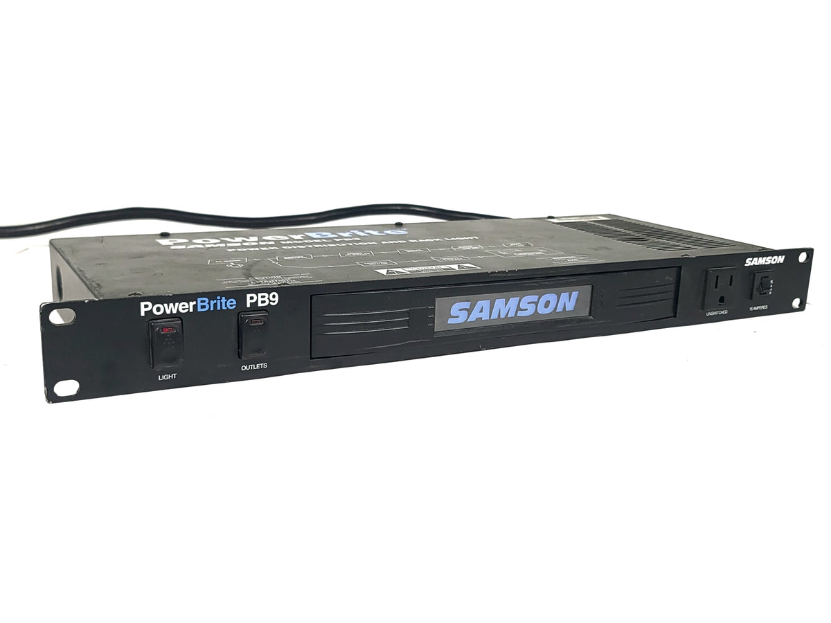Samson Powerbrite PB9 Power Conditioner (BROKEN LAMP)