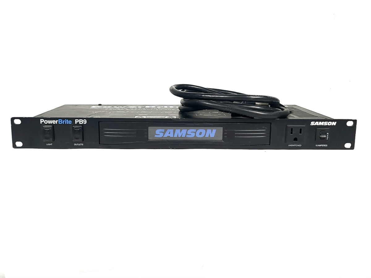 Samson Powerbrite PB9 Power Conditioner (BROKEN LAMP)