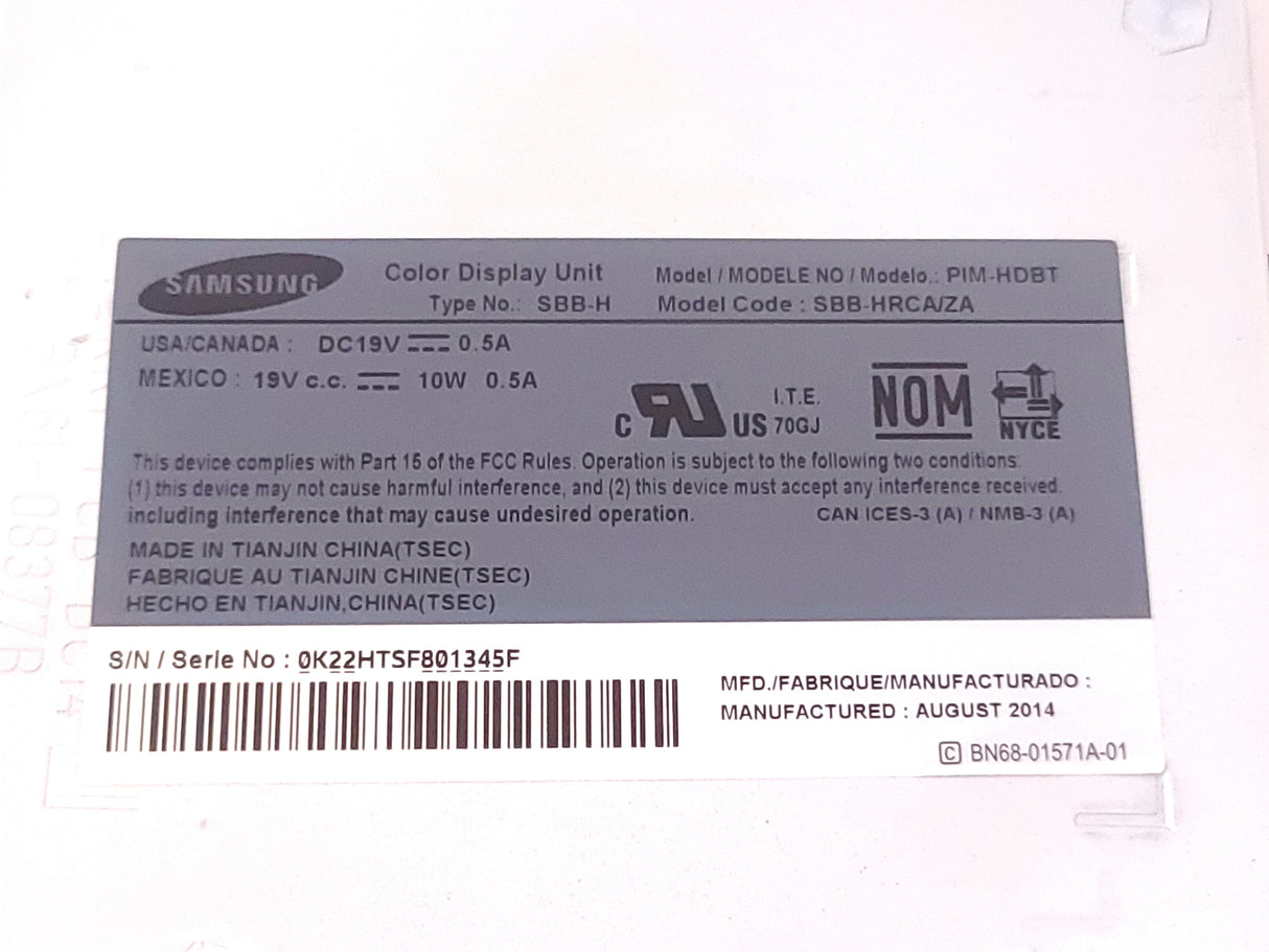 Samsung PIM-HDBT LFD HDBaseT Receiver