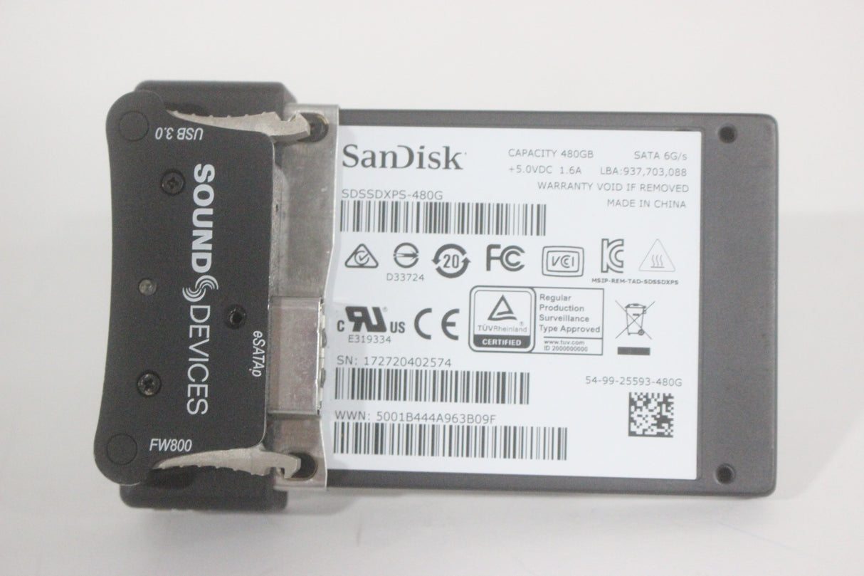 SanDisk Extreme SDSSDXPS Pro-Series 480GB Solid State Hard Drive