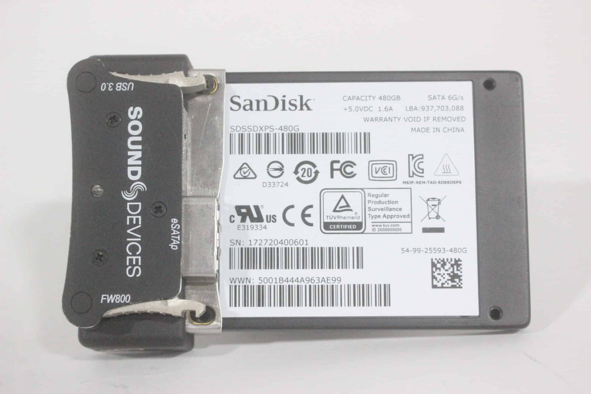 SanDisk Extreme SDSSDXPS Pro-Series 480GB Solid State Hard Drive