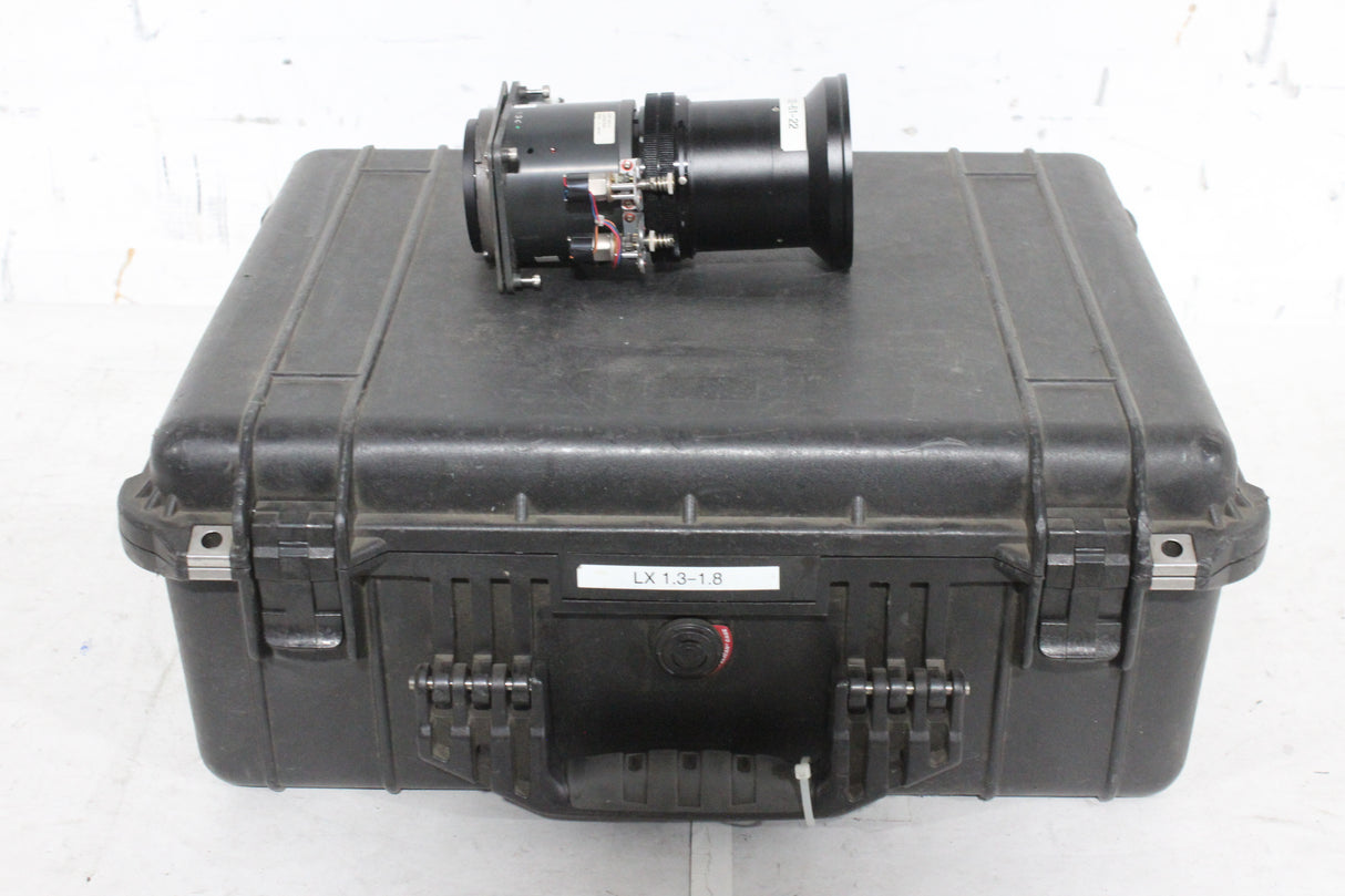 Sanyo LNS-W31A Zoom Projector Lens, 1.5x in Pelican 1550 Hard Carry Case