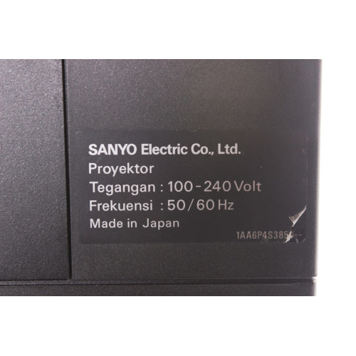 Sanyo PLC-HP7000L 7000 Lumen HD Projector