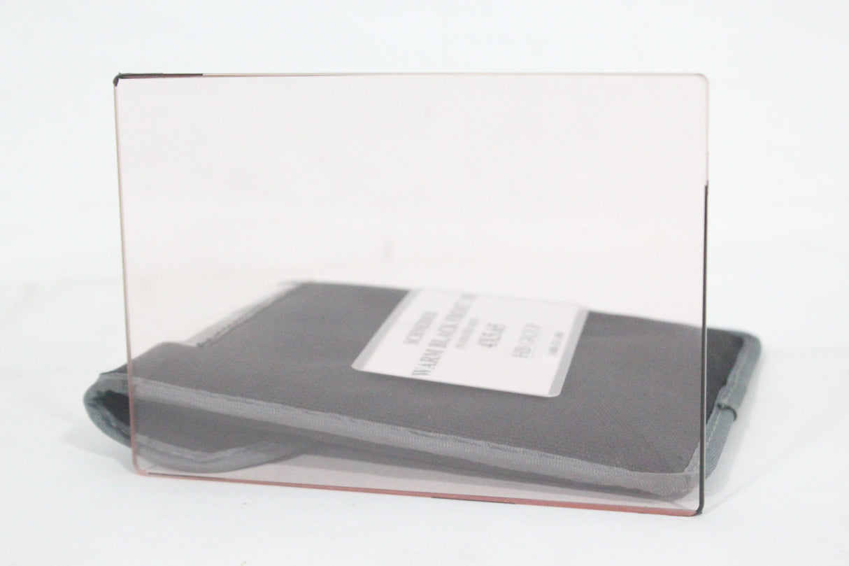 Schneider Warm Black Frost 1/4 Glass Filter (4x5.65") in Carry Pouch