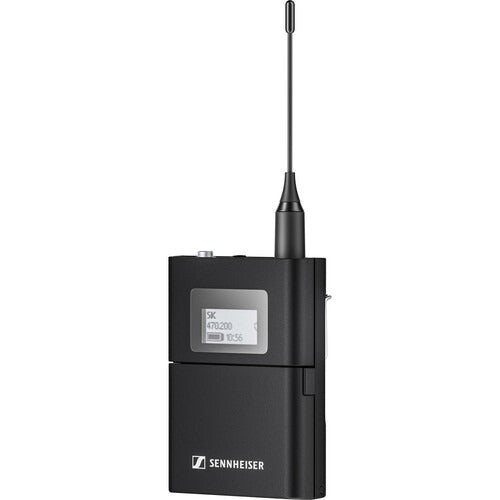 Sennheiser EW-DX MKE 2/835-S SET Q1-9 Dual-Channel Digital Combo Wireless System with Omni Lavalier and Handheld Mic