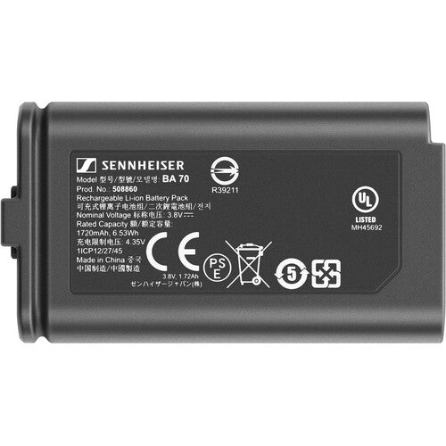 Sennheiser EW-DX 835-S SET Dual Channel Digital Wireless System with 2 Handheld Mics & MMD835 Capsules (R1-9: 470 to 550 MHz)