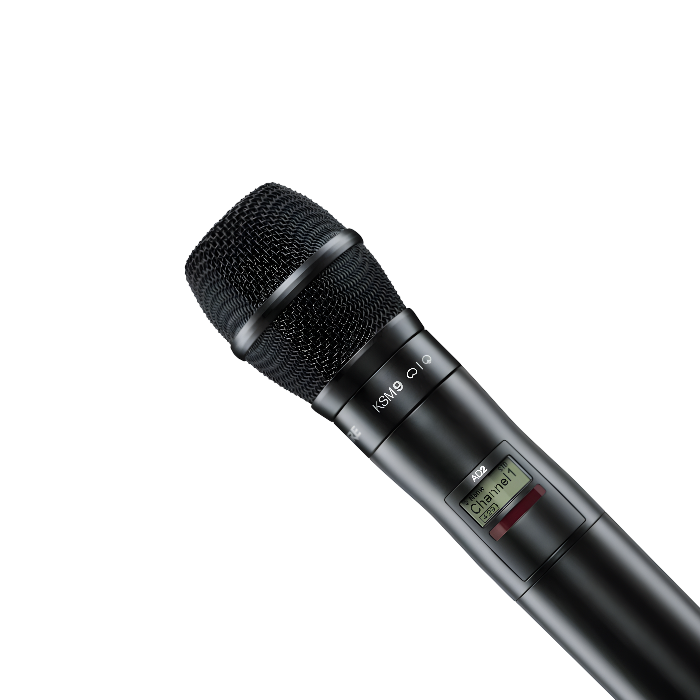 Shure AD2/KSM9 - Handheld Wireless Microphone Transmitter in Black Finish (G57 Band: 470-608 MHz)