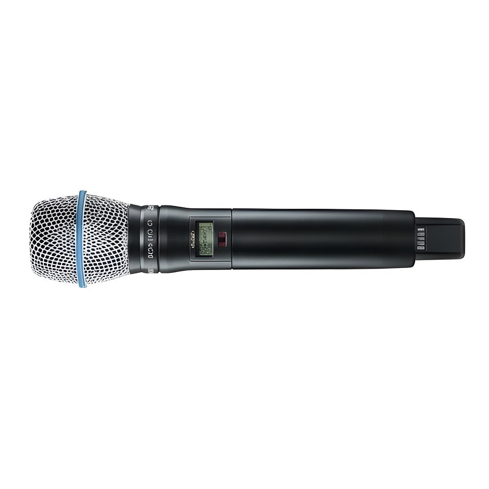 Shure ADX2FD/B87C Handheld Wireless Microphone Transmitter (G57: 470–616 MHz)