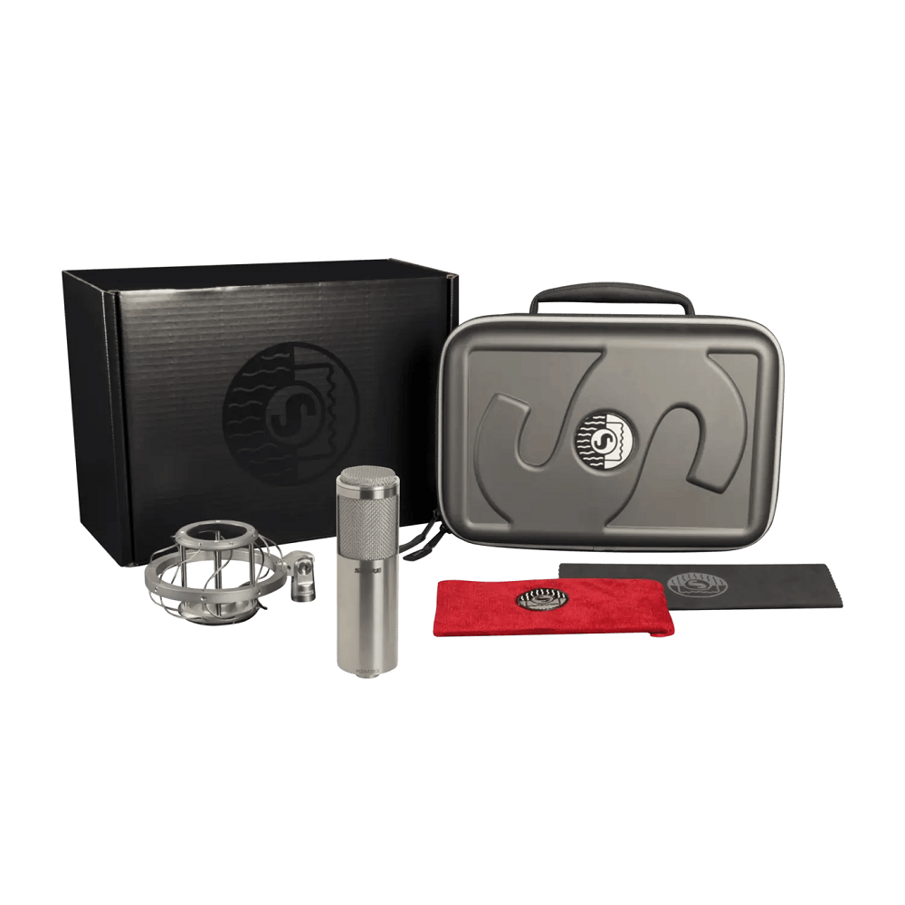 Shure KSM353/ED Bi‑Directional Ribbon Microphone (Roswellite®, hand‑assembled, shock mount, case included)