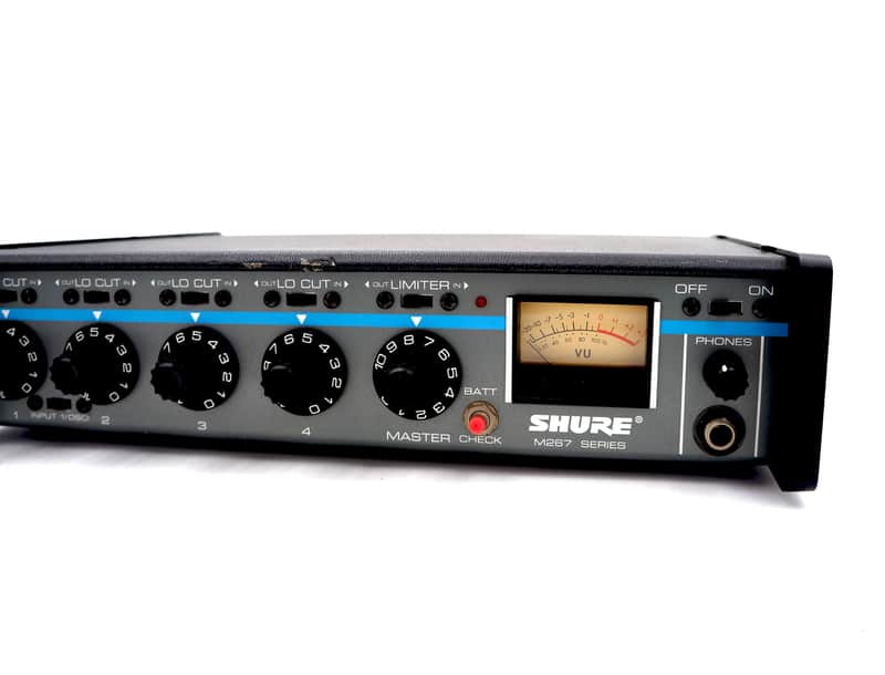 Shure M267 4-Channel Microphone Mixer