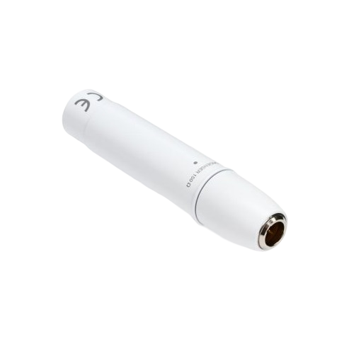 Shure MX202W-A/C Microflex Overhead Cardioid Microphone with Stand Mount Adapter and XLR Connector (White)