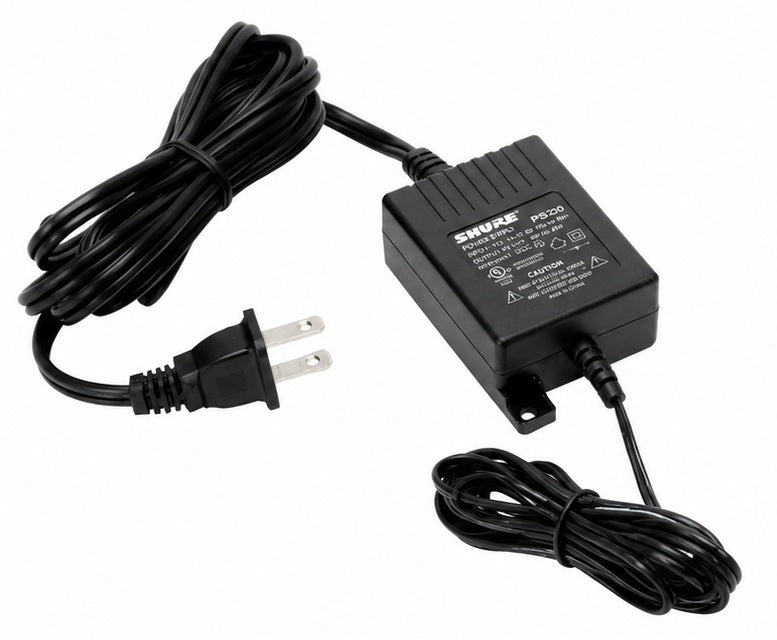 Shure PS20 AC Adapter (120 VAC, 60 Hz)