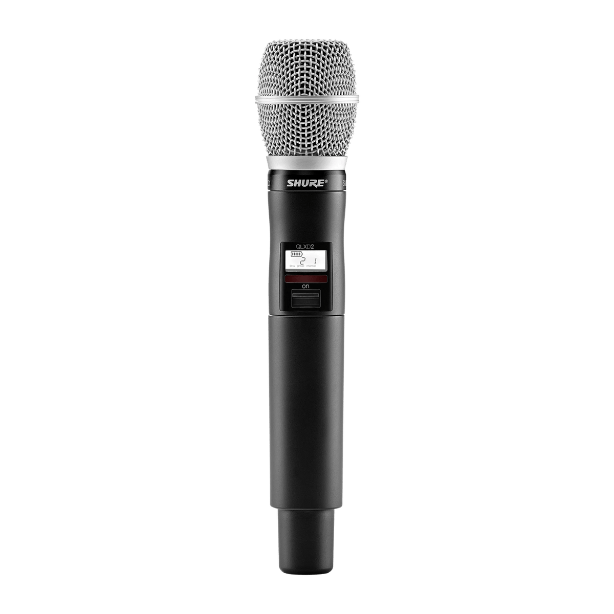 Shure QLXD2/SM86 Digital Handheld Wireless Microphone Transmitter with SM86 Capsule (V50 Band: 174-216 MHz)