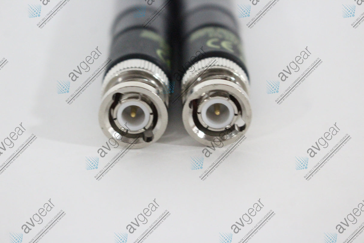 (2) Shure UA8-470-542 1/2 Wave Omnidirectional Receiver Antennas (470-542 MHz)