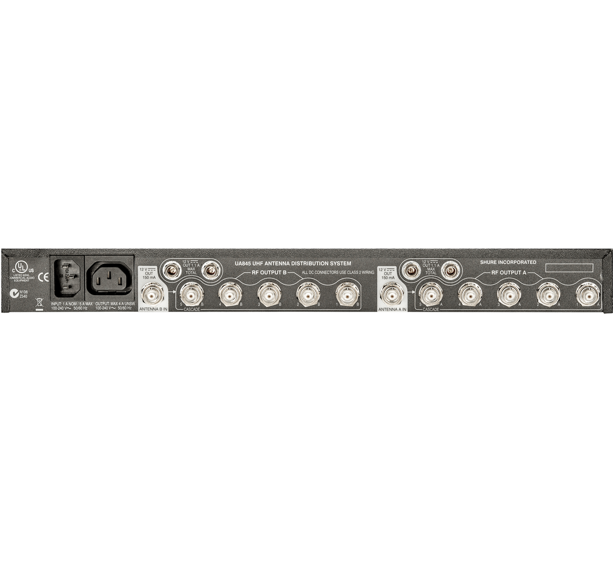 Shure UA845-SWB Antenna Distribution Amplifier