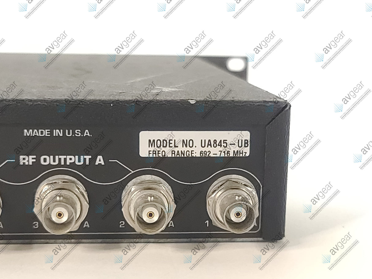 Shure UA845-UB UHF Antenna Distribution System (692 - 716 MHz)
