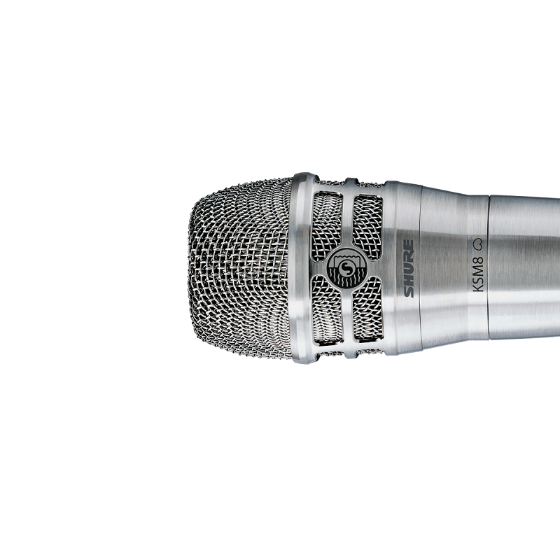 Shure ULXD2/K8 - Digital Handheld Transmitter with KSM8 Capsule in Nickel Finish (H50 Band: 534-598 MHz)