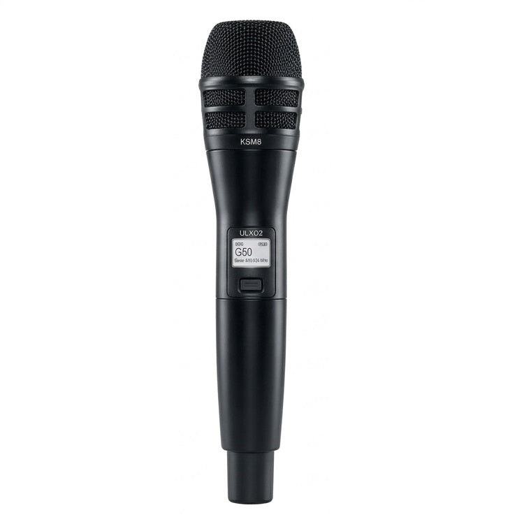 Shure ULXD2/K8 - Digital Handheld Transmitter with KSM8 Capsule in Black Finish (X52 Band: 902-928 MHz)