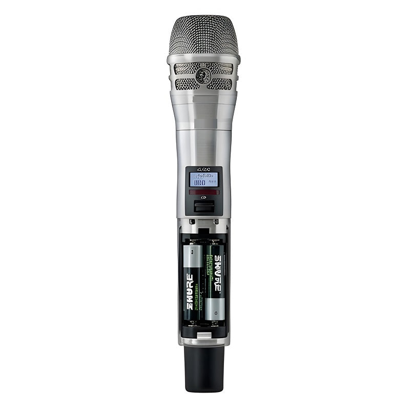 Shure ULXD2/K8 - Digital Handheld Transmitter with KSM8 Capsule in Nickel Finish (G50 Band: 470-534 MHz)