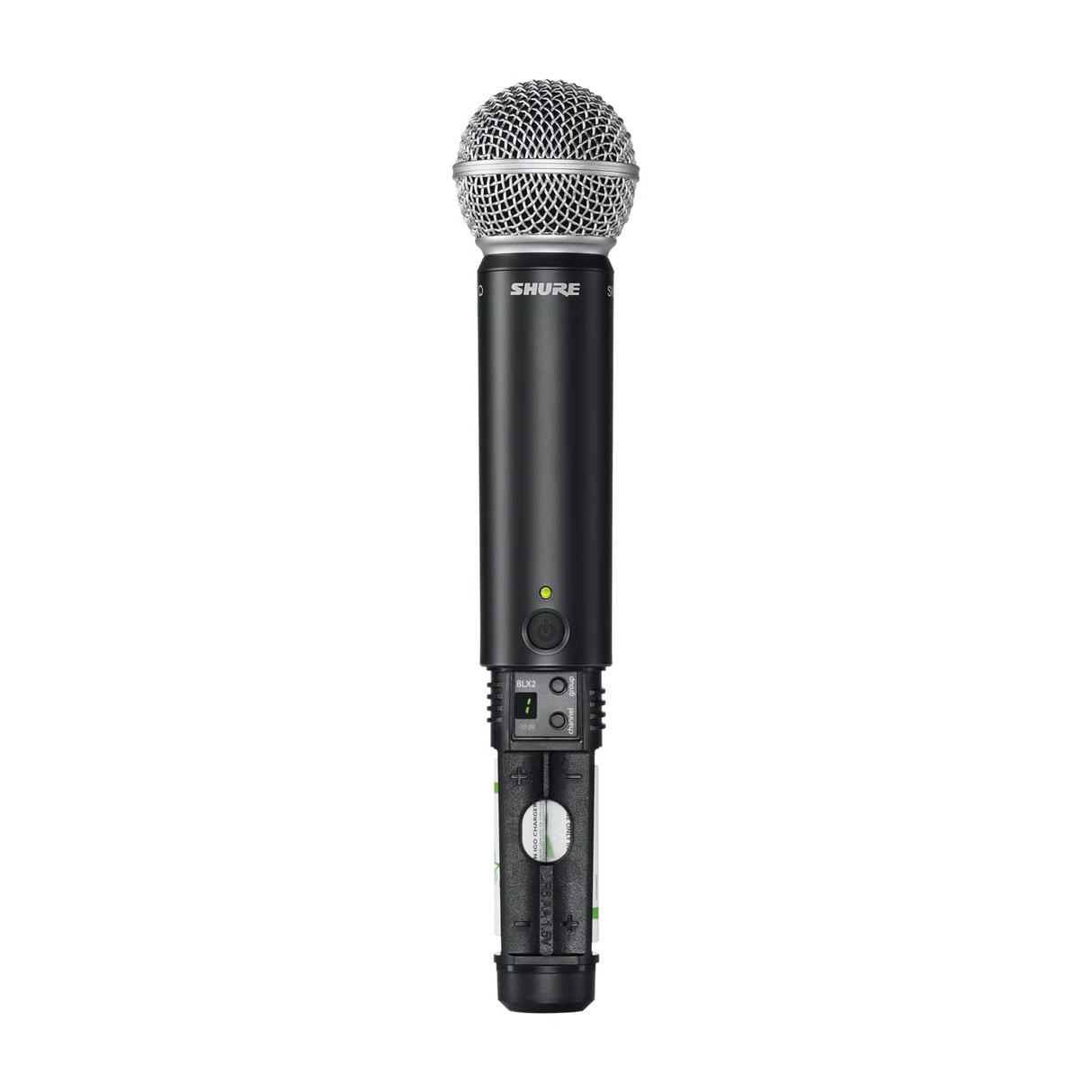 Shure BLX2/SM58 Wireless Handheld Microphone Transmitter w/SM58 capsule - 2