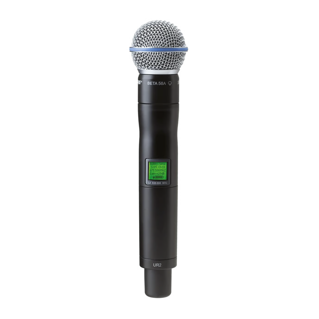 Shure U2/Beta 58A Wireless Handheld Transmitter