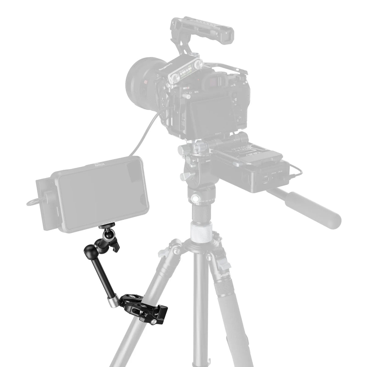 SmallRig Crab-Shaped Clamp with Magic Arm