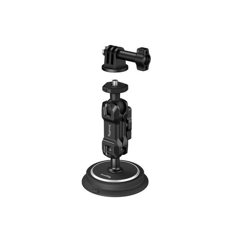 SmallRig Magic Arm & Magnetic Suction Cup Mounting Support Kit for Action Cameras