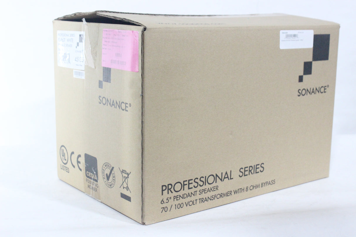 Sonance PS-P63T Pendant Speaker - White