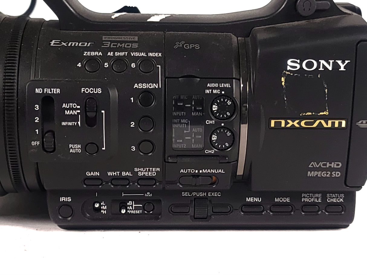 Sony HXR-NX5U NXCAM Digital HD Video Camcorder w/ ShotGun Mic